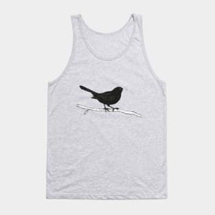 Blackbird pen drawing Tank Top